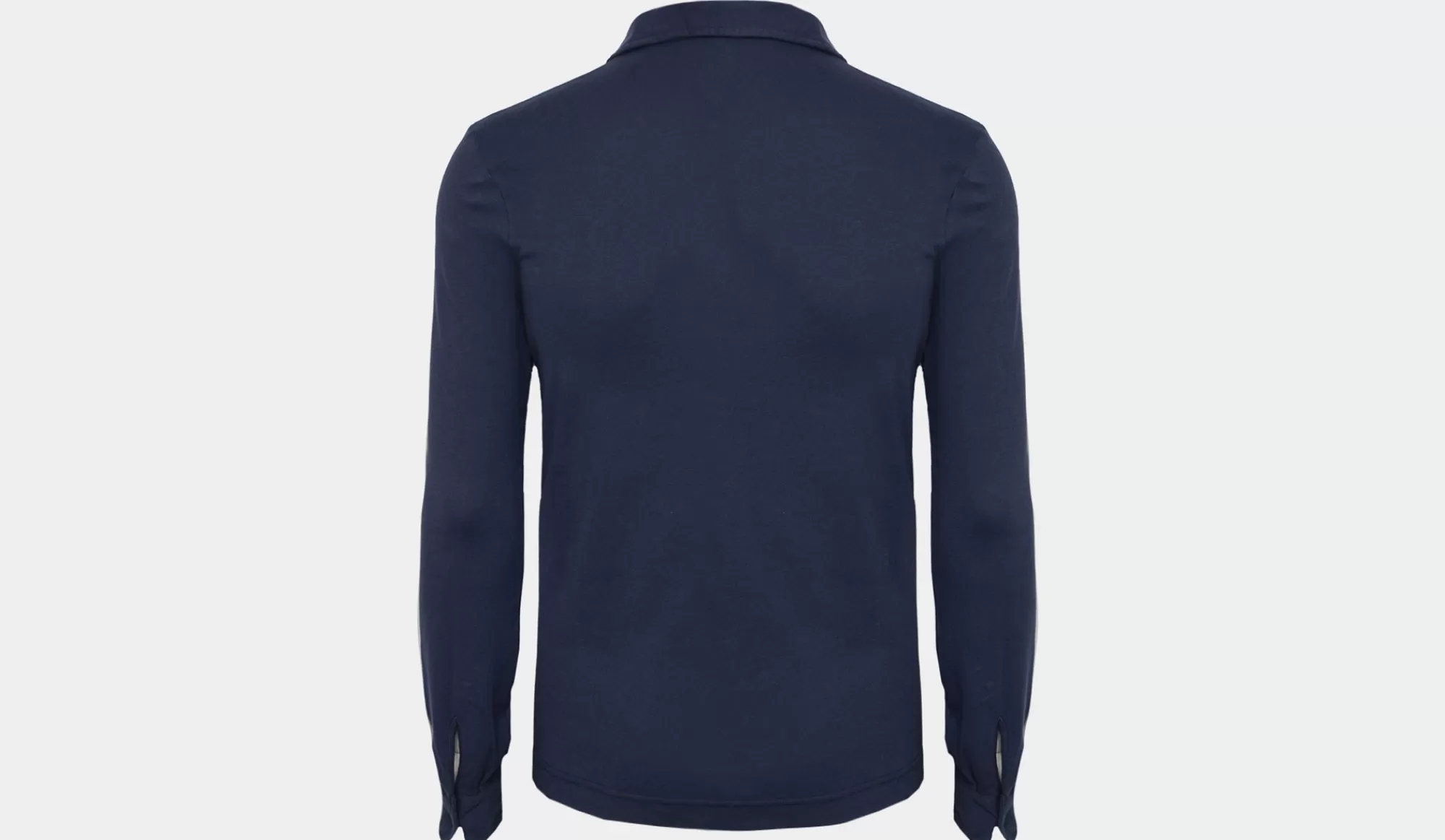 New Zanone Polo Pima Cotton Blue