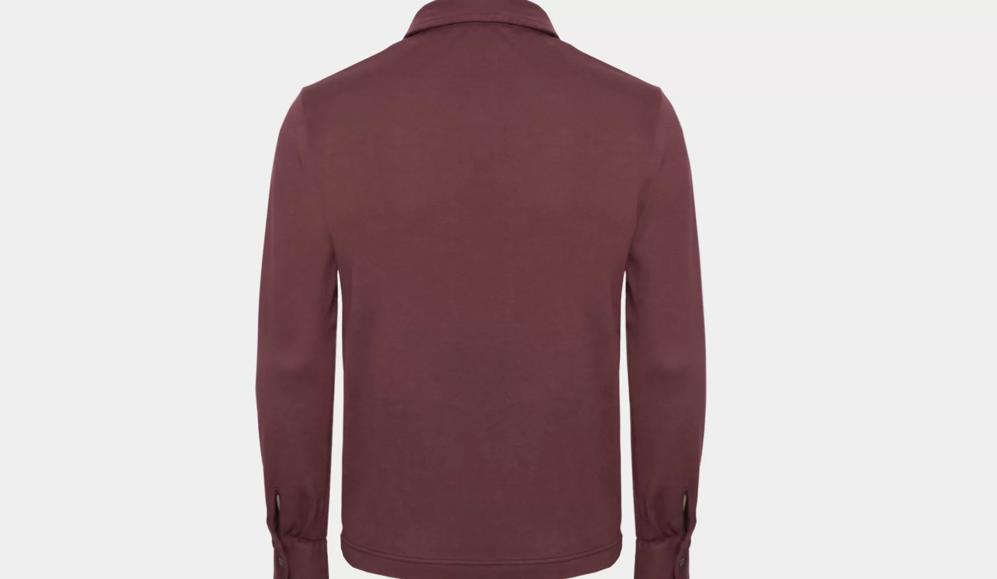 Online Zanone Polo Pima Cotton Burgundy