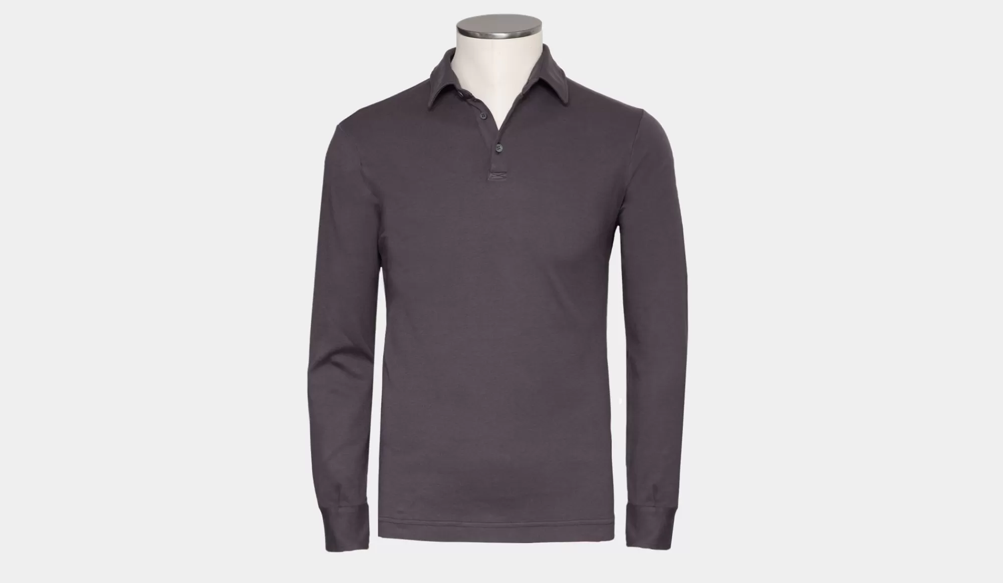 Cheap Zanone Polo Pima Cotton Grey