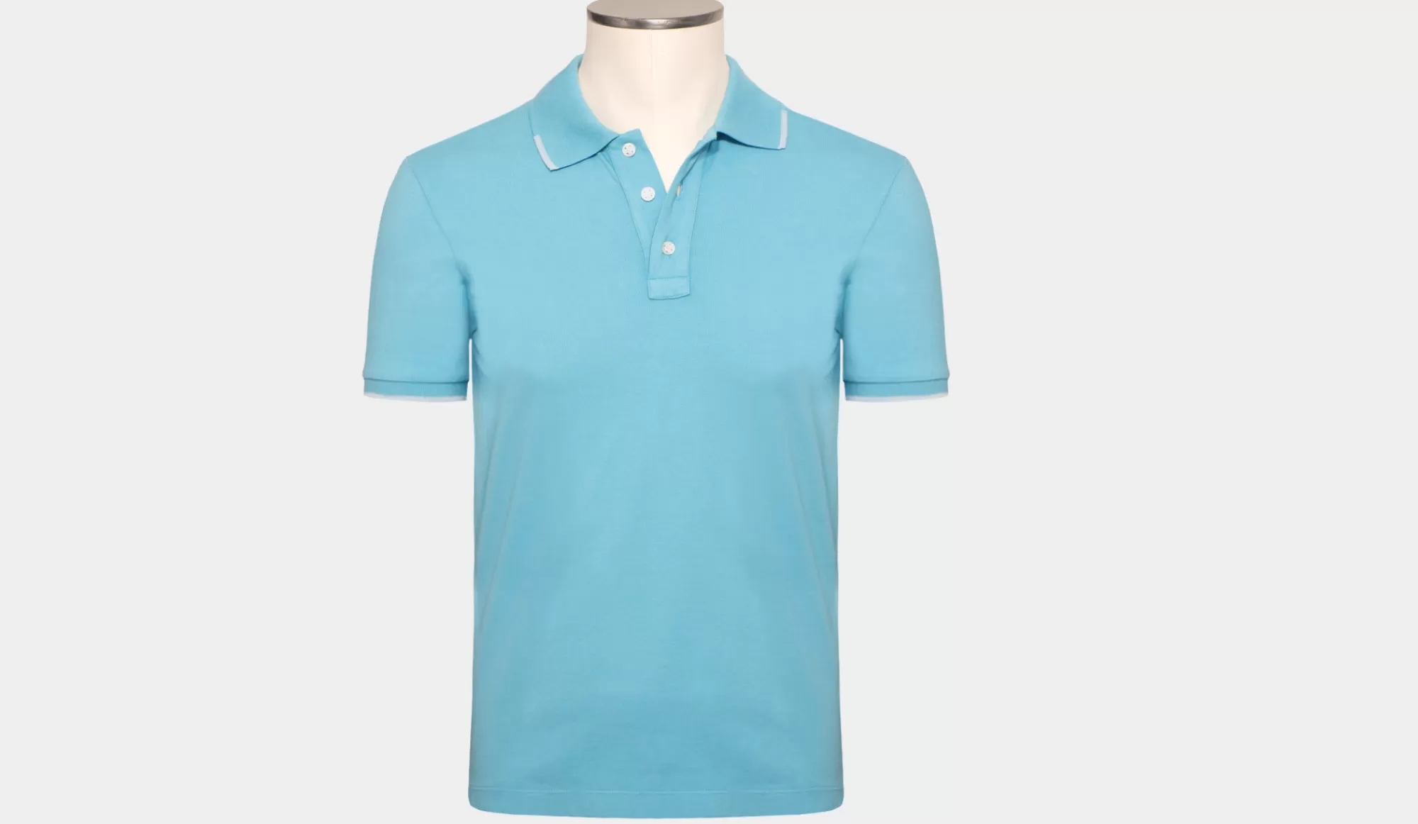 Shop Jacob Cohen Polo Pique Light-Blue