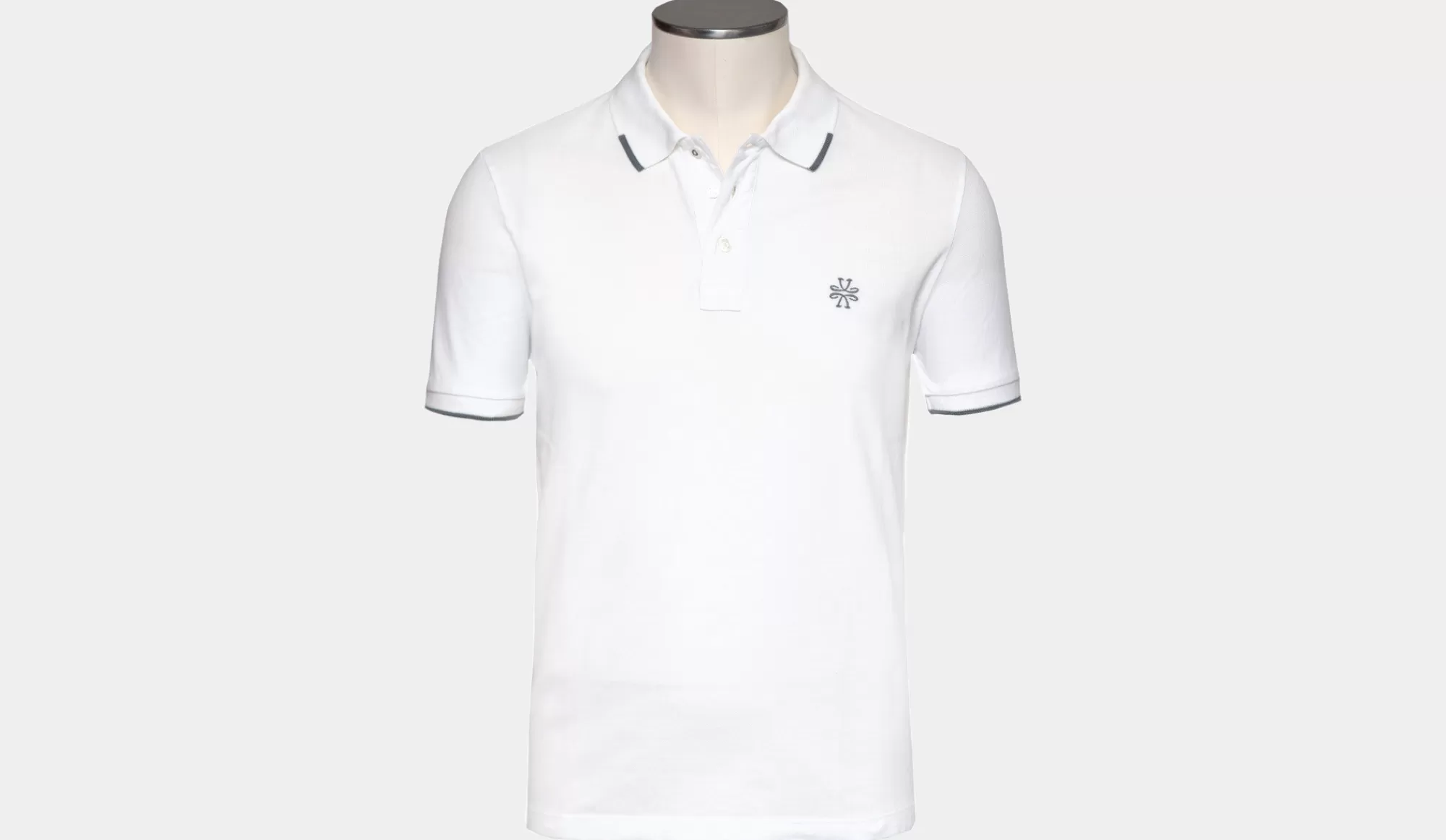 Best Sale Jacob Cohen Polo Pique White