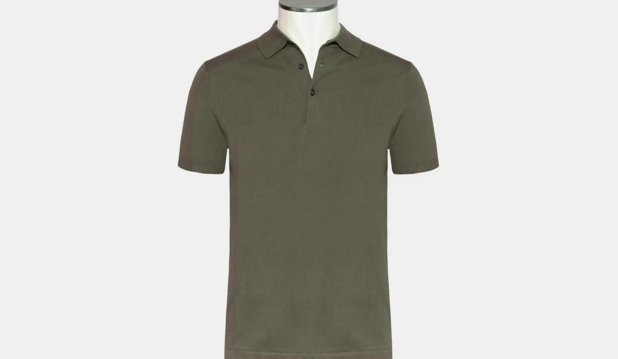 Store Aspesi Polo Short Sleeve Green