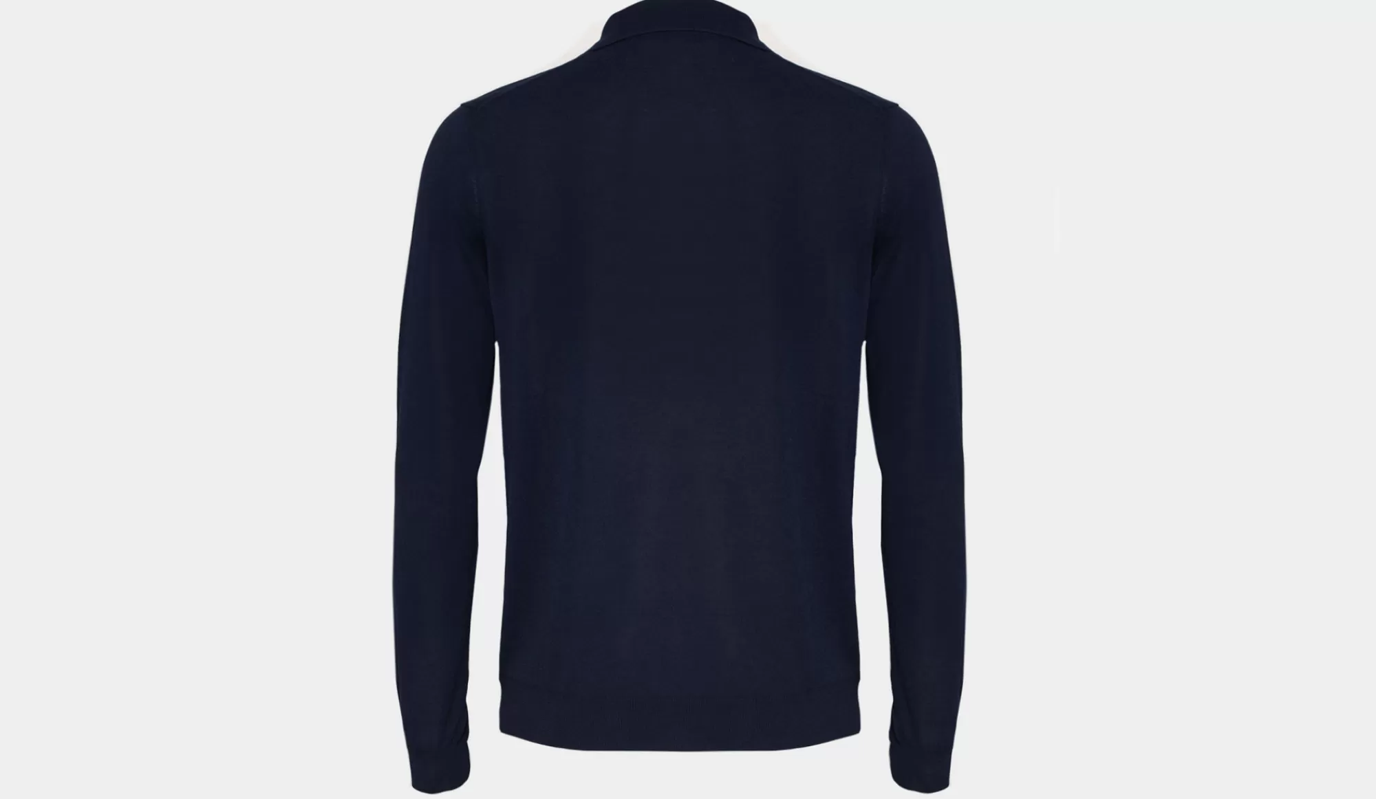 Best Sale Zanone Polo V-Neck Cotton Navy