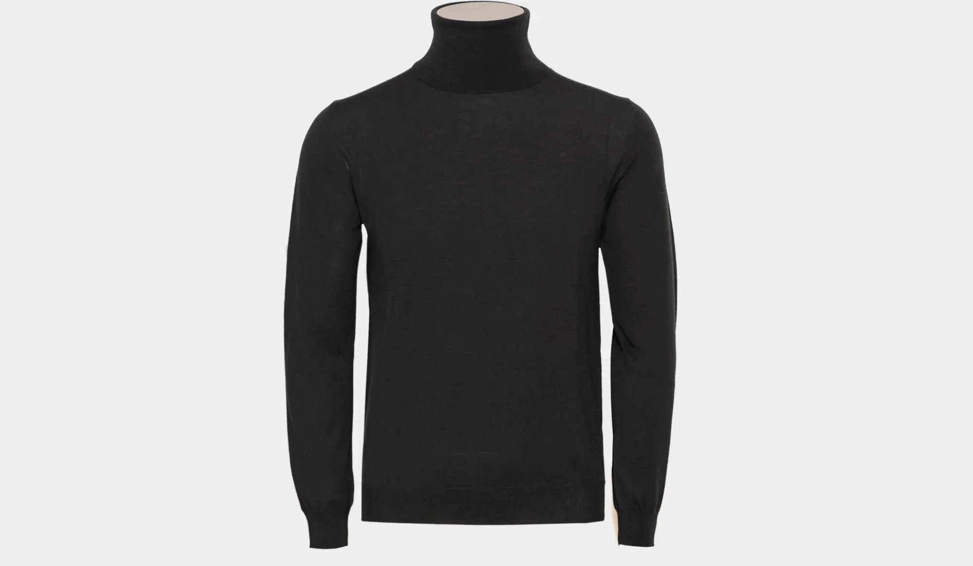 Clearance Zanone Roll Neck Flexwool Green