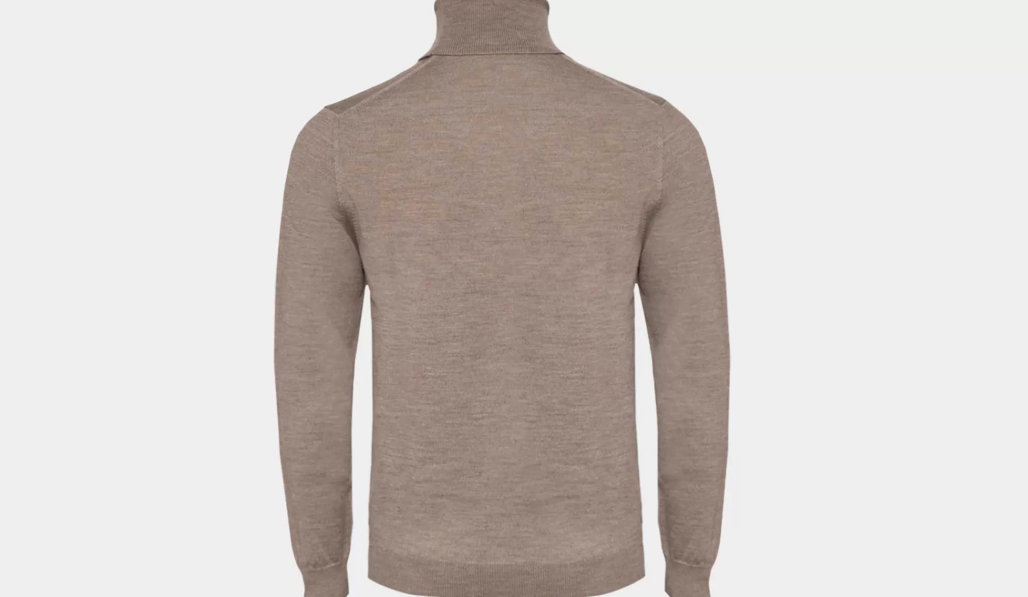 Online Zanone Roll Neck Merinos Beige