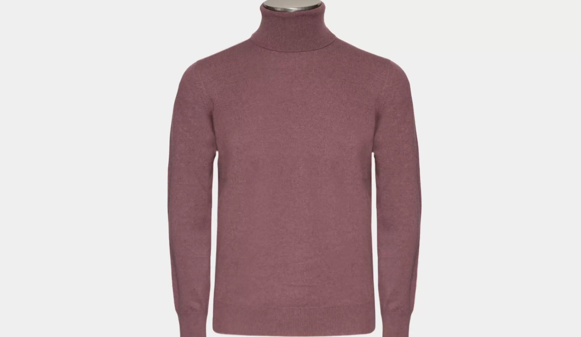 Outlet Gran Sasso Roll-Neck Antique Pink