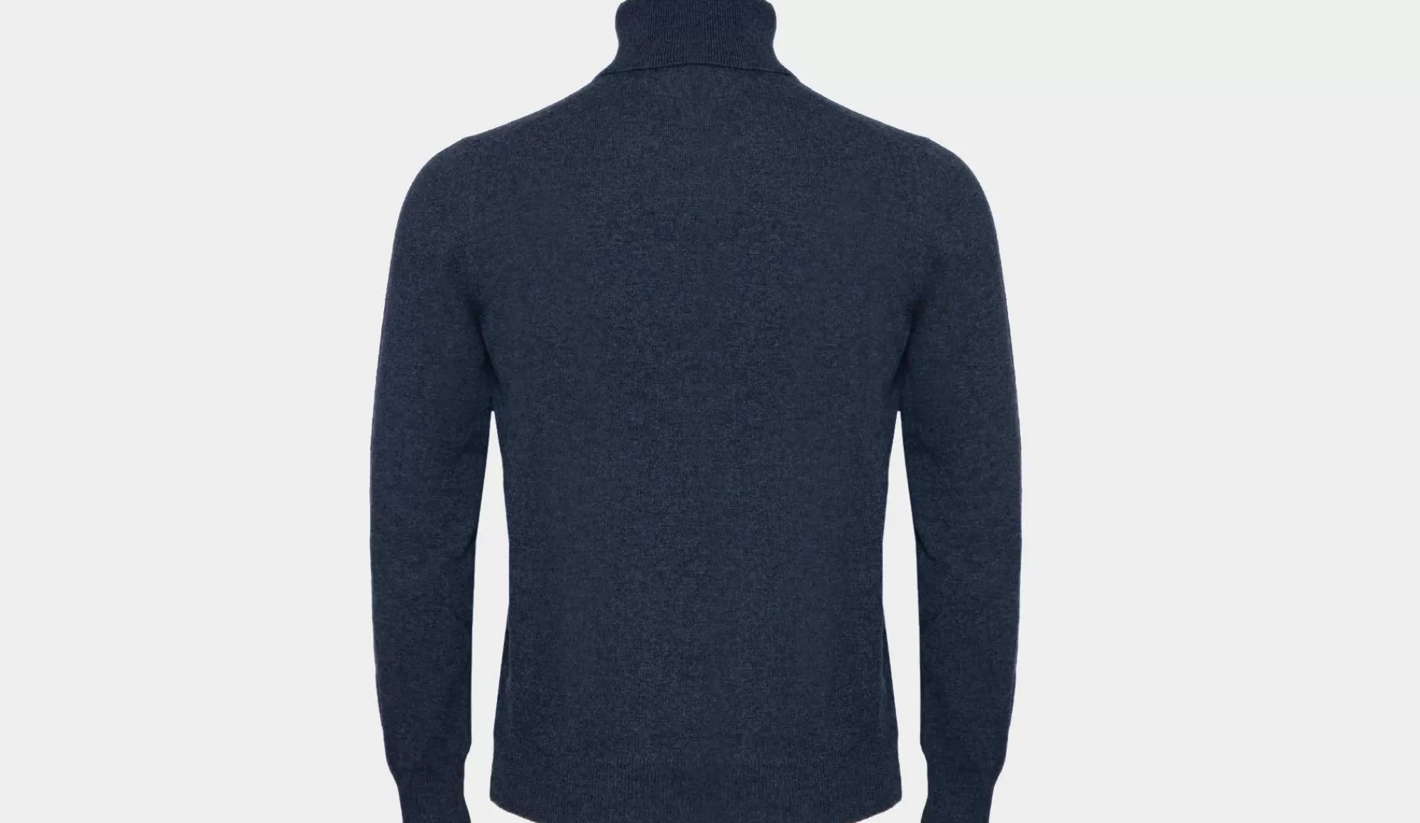 Fashion Gran Sasso Roll-Neck Blue