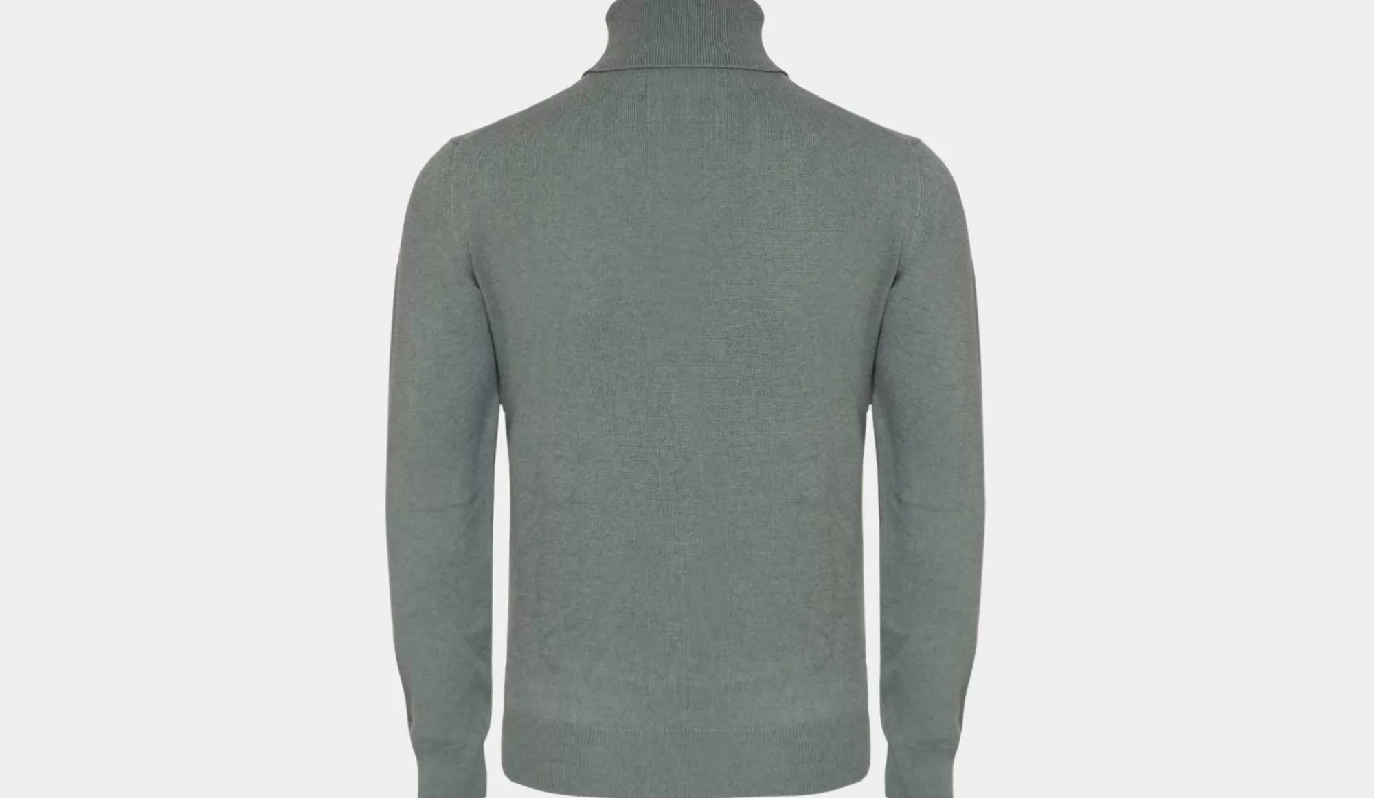 Online Gran Sasso Roll-Neck Green-Grey