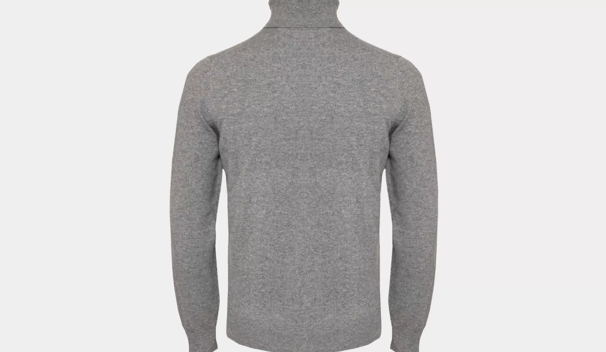 New Gran Sasso Roll-Neck Grey Melange