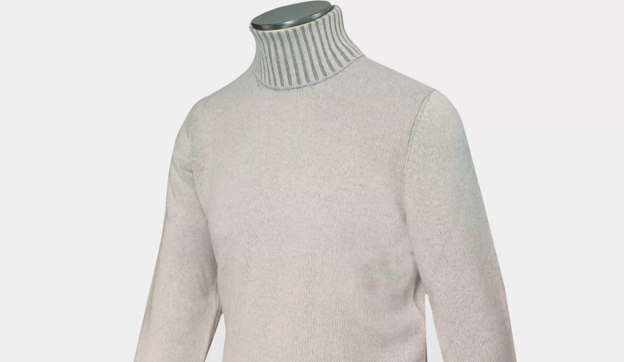 Cheap Gran Sasso Roll-Neck Light-Grey