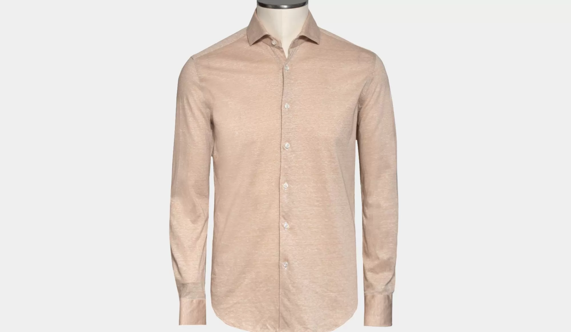 Flash Sale Xacus Shirt Linen-Cotton Sand