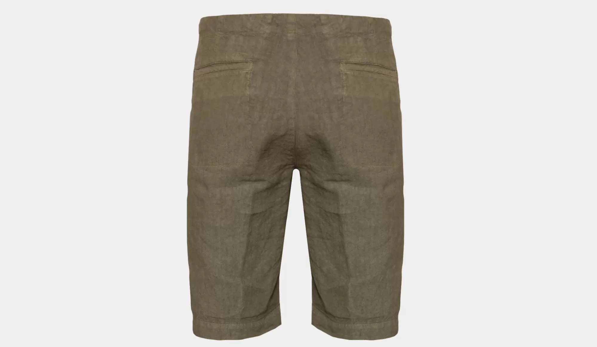 Hot Aspesi Short Linen Green