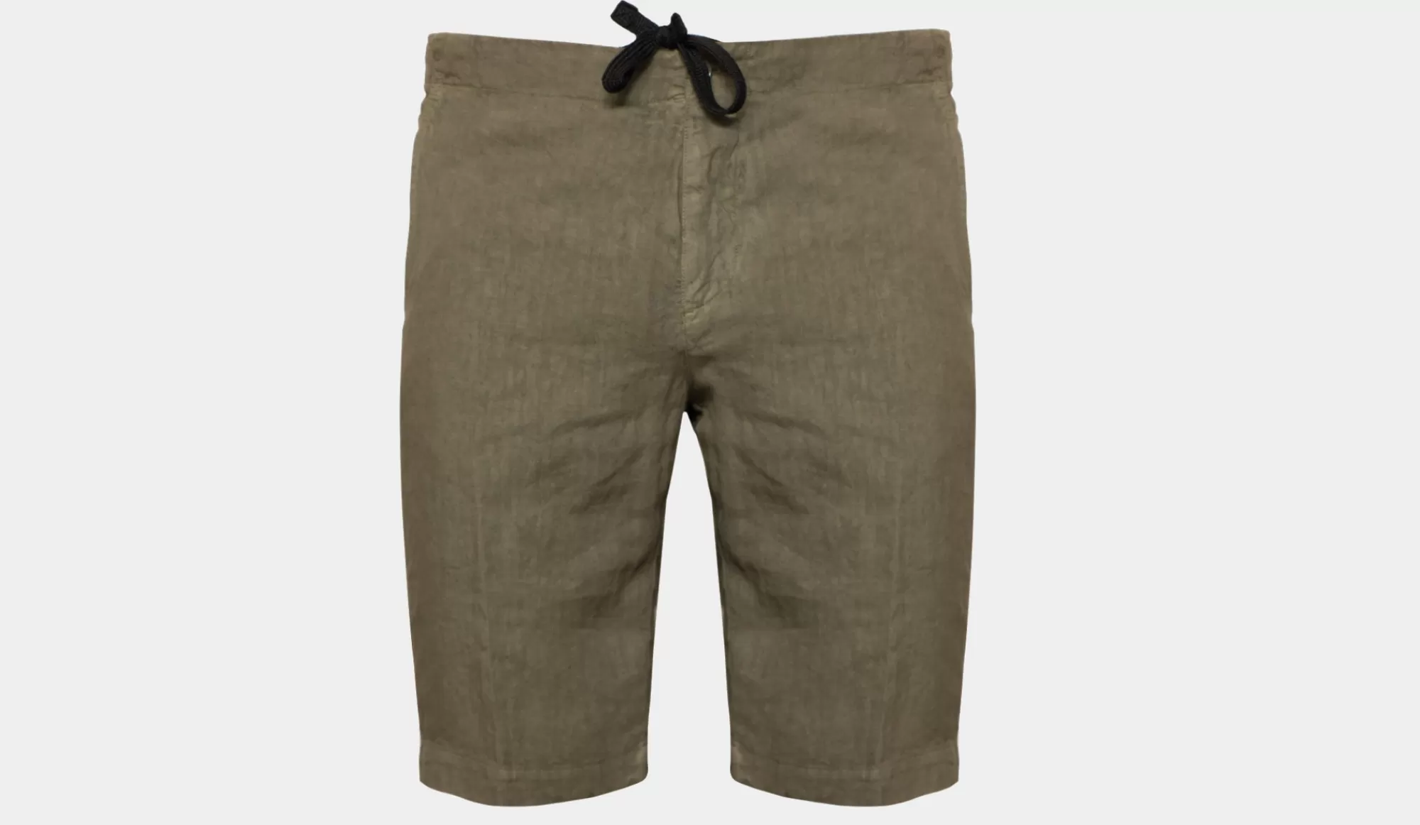 Hot Aspesi Short Linen Green