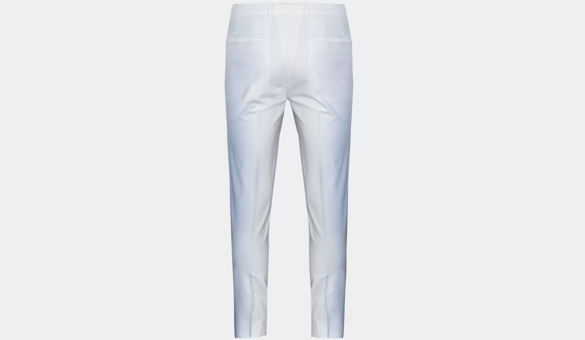 Online Incotex Trousers 'Batavia' White