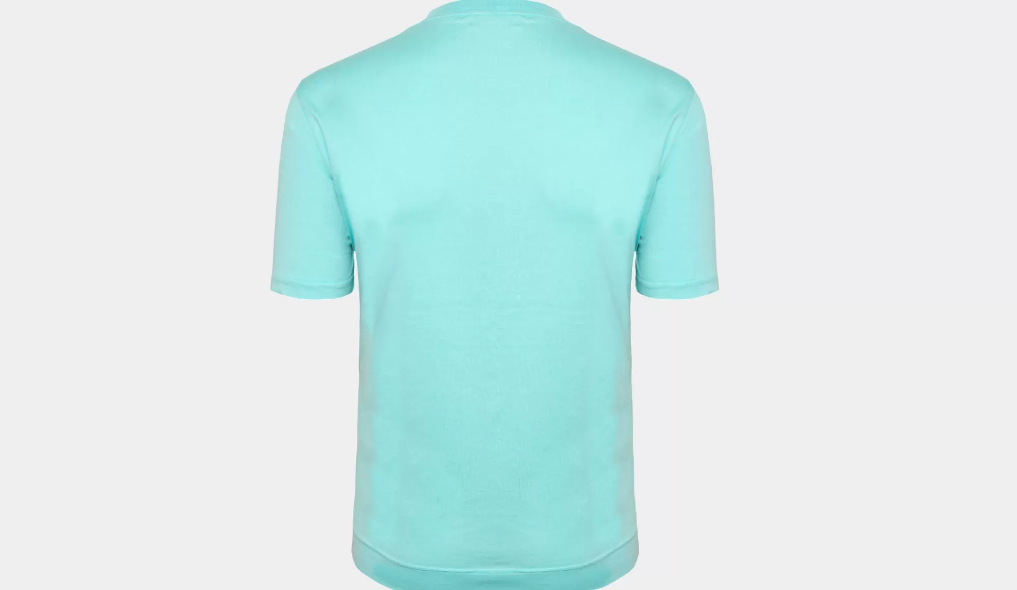 Cheap Fedeli T-Shirt "Giza" Cotton Aqua