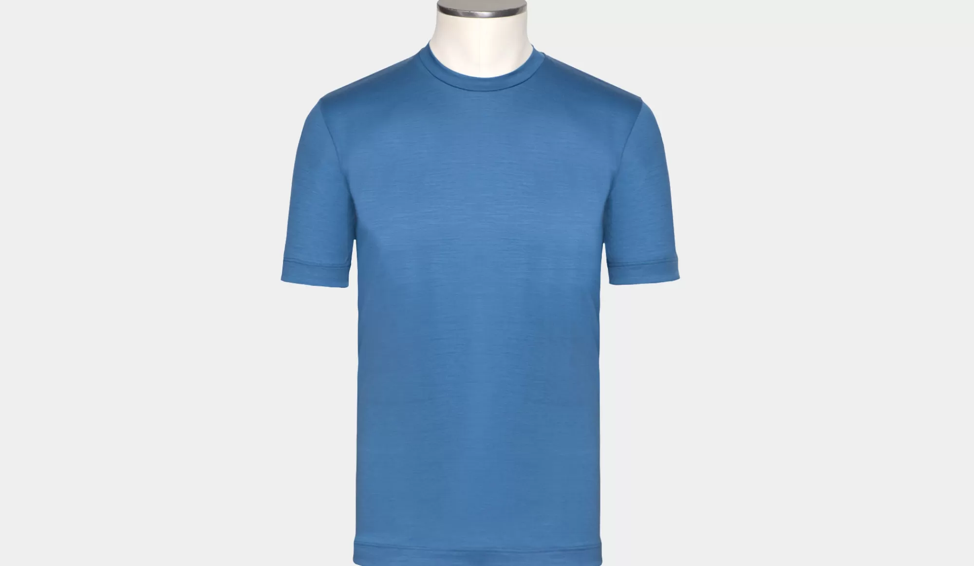 Flash Sale Mazzarelli T-Shirt Merinos Blue