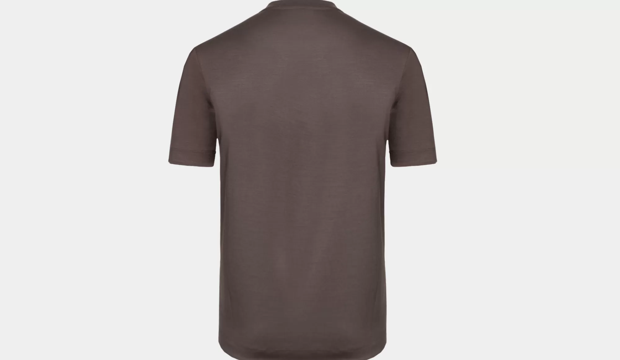 Store Mazzarelli T-Shirt Merinos Brown