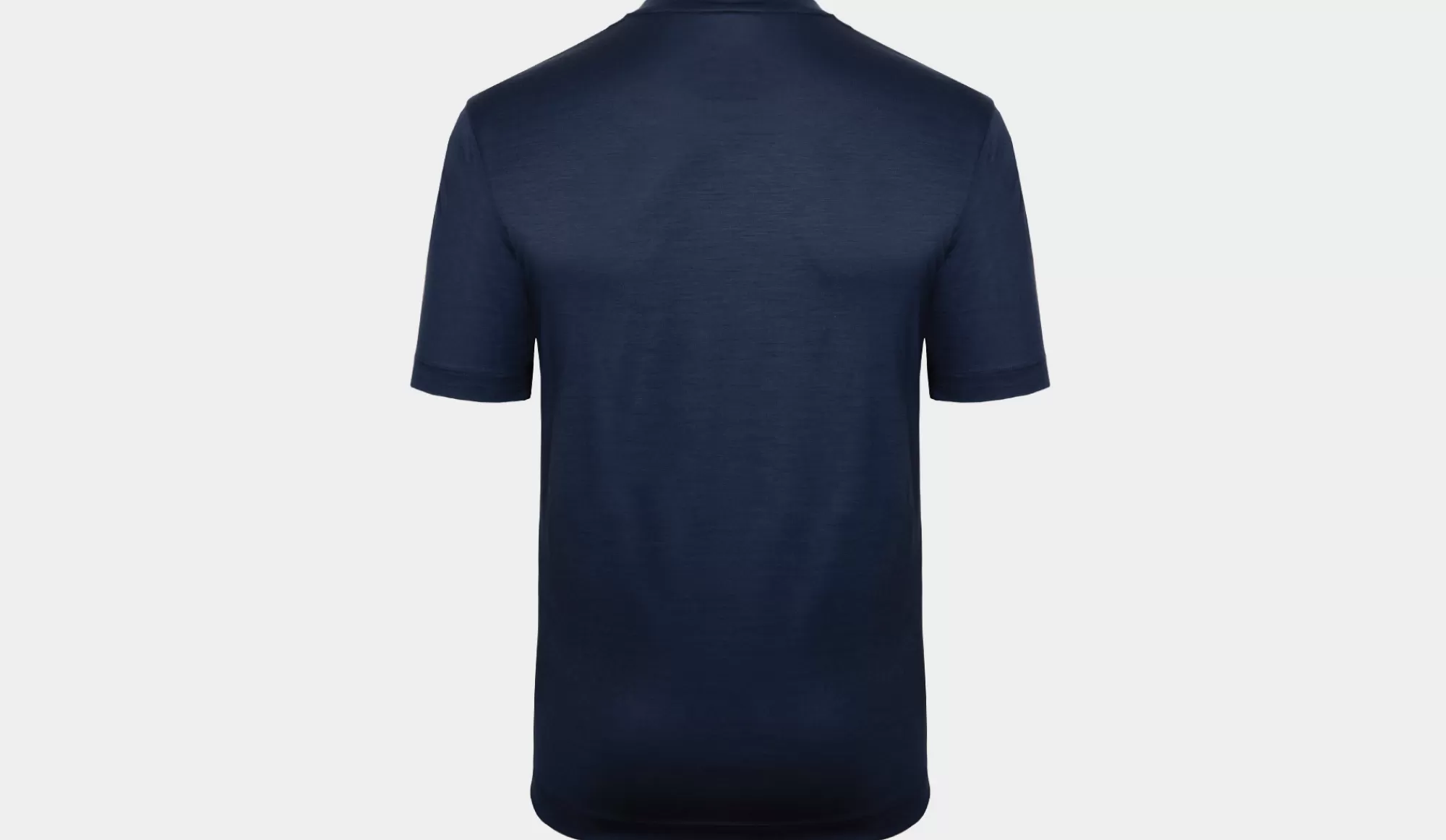 Shop Mazzarelli T-Shirt Merinos Navy