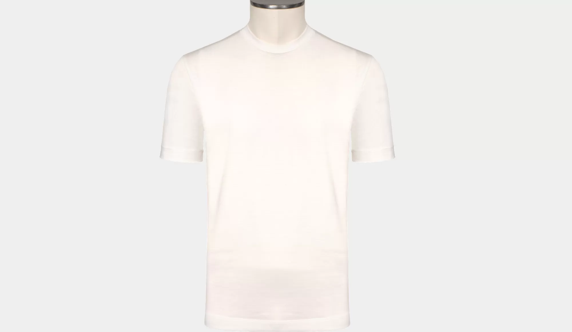 Online Mazzarelli T-Shirt Merinos Off-White