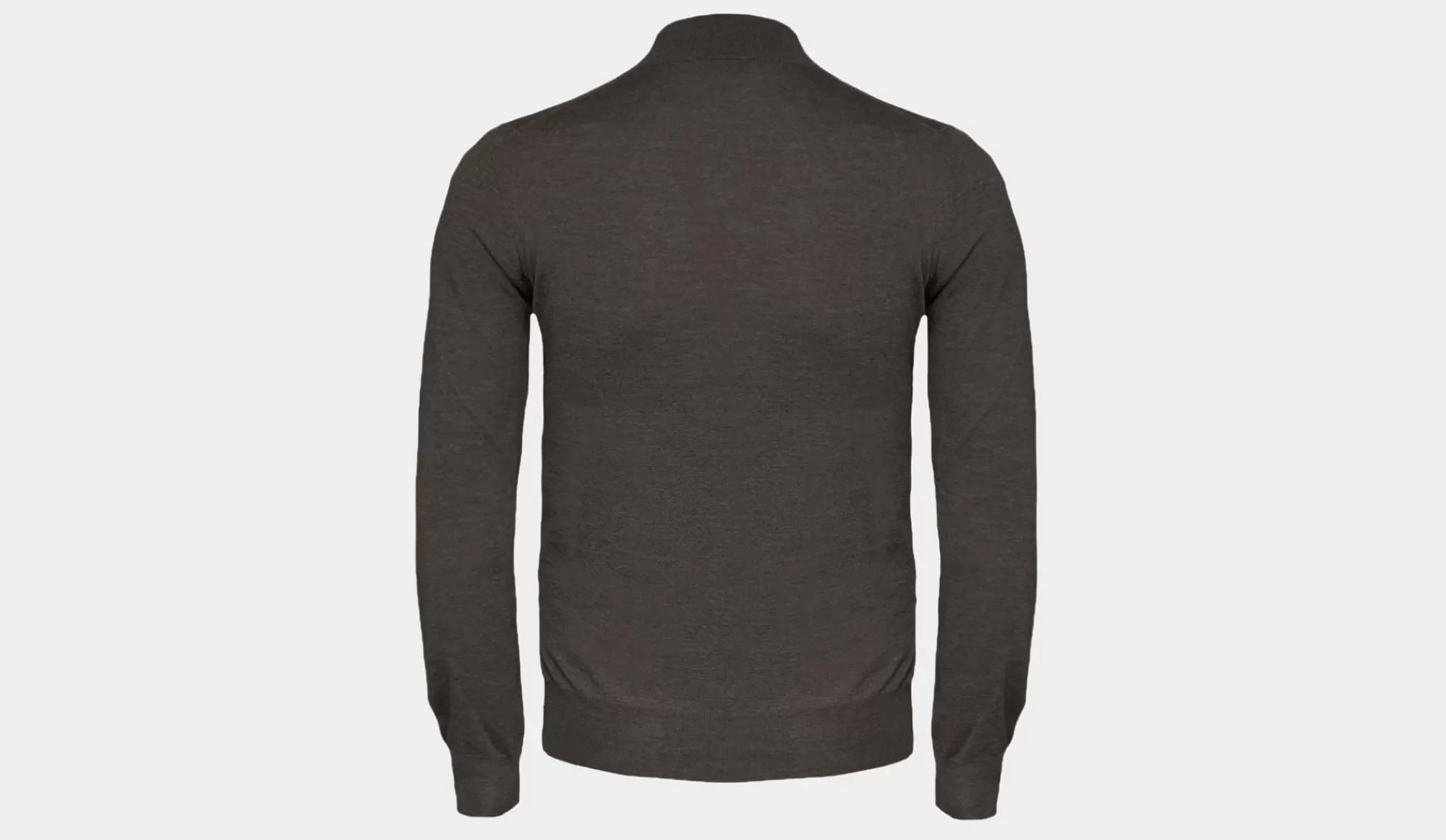 Fashion Gran Sasso Turtle Neck 'super Tasmania' Dark Brown