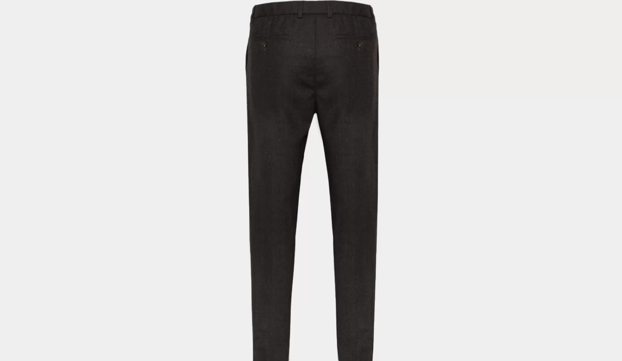 Cheap Marco Pescarolo Woolen Trousers Antracite